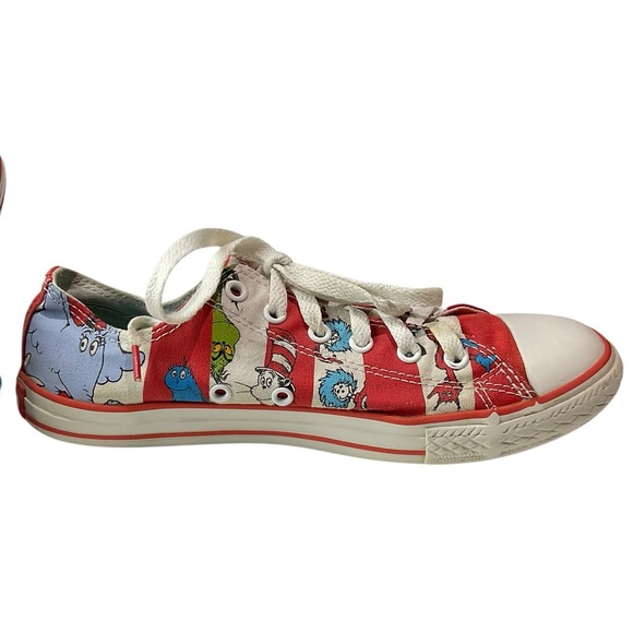 Converse Dr Seuss Sneakers Size 5.5 Men’s 7.5 Women’s - Picture 4 of 9
